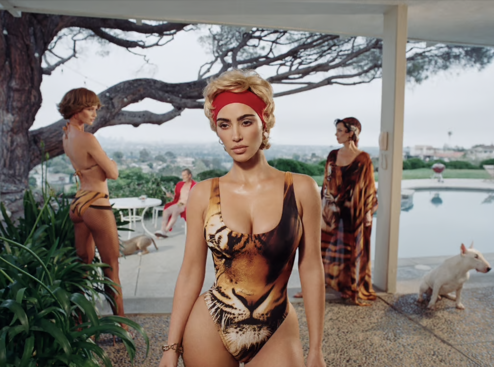 Skims Dives Into Italian Glamour with Roberto Cavalli Swimwear Collab